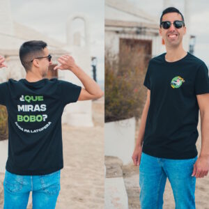 CAMISETA ¿QUE MIRAS?